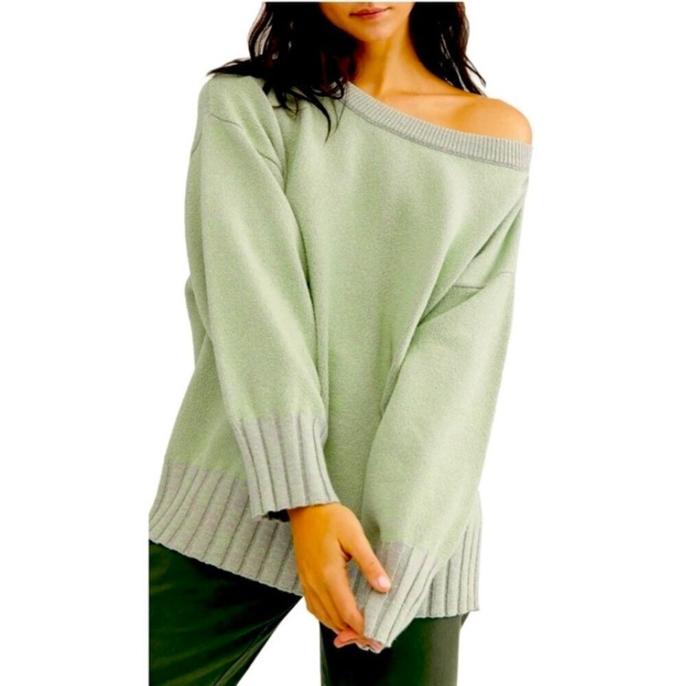 Free People Easy Gair Tunic Sweater
